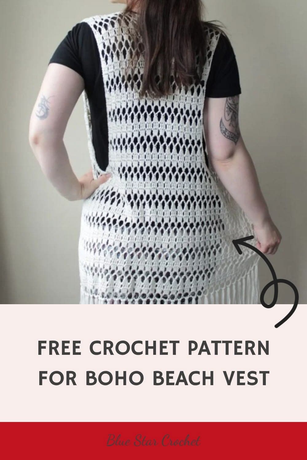 Cache-maillot au crochet — Blue Star Crochet