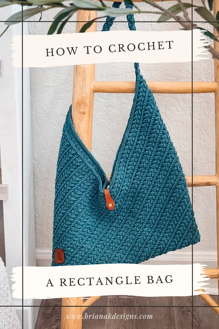 Sac rectangle point de blé — Briana K Designs